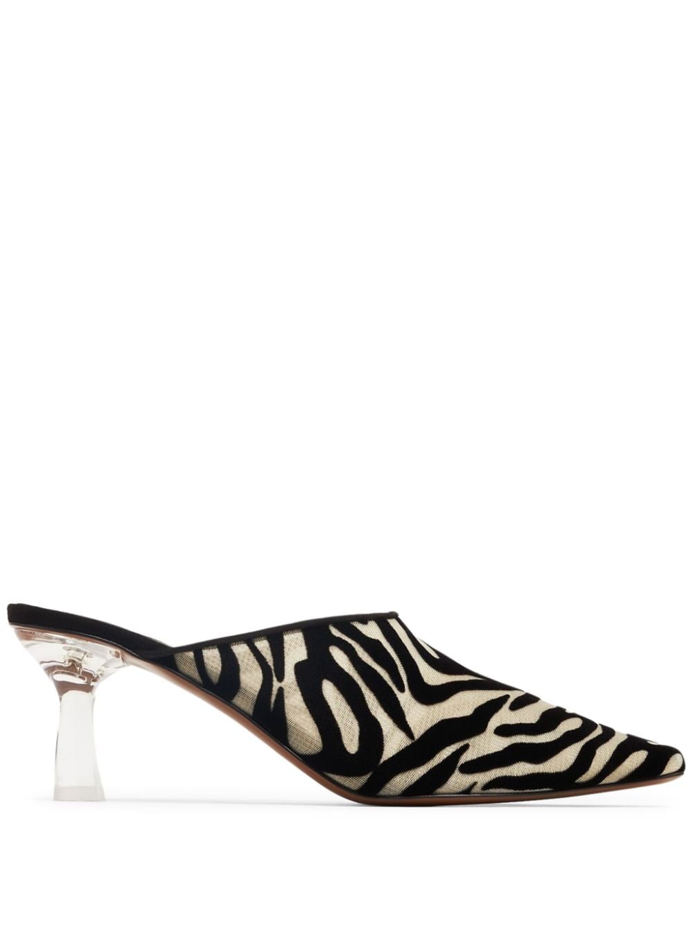 NEOUS Electra 75mm animal-pattern Mules - Farfetch