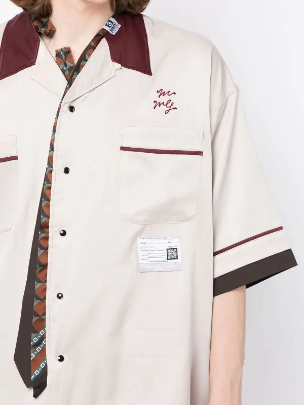 Maison Mihara Yasuhiro short-sleeve Bowling Shirt - Farfetch