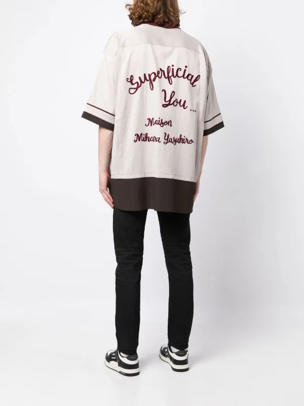 Maison MIHARA YASUHIRO short-sleeve Bowling Shirt - Farfetch