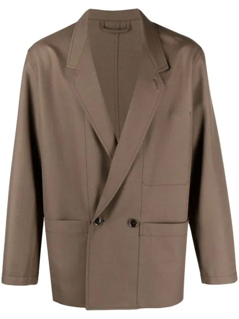 Lemaire double-breasted blazer jacket