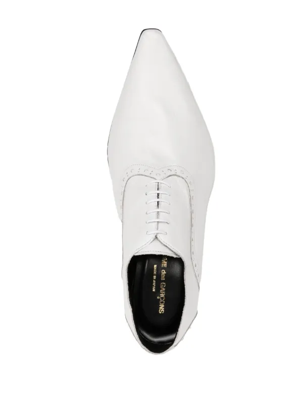 Mens white deals leather pumps