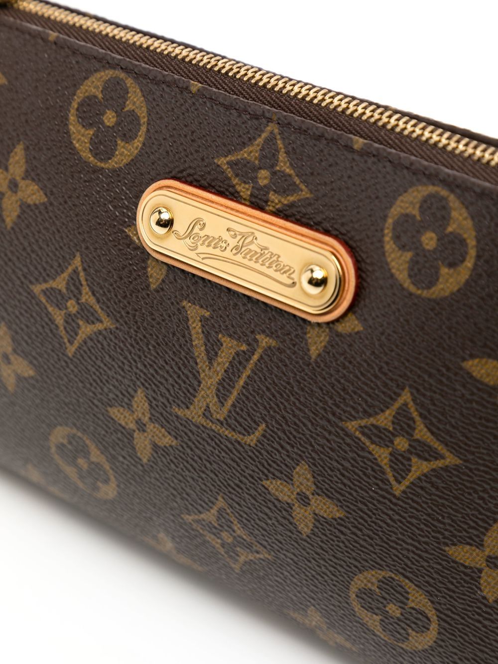Louis Vuitton 2012 pre-owned Damier Ebène Eva Chain Handbag - Farfetch