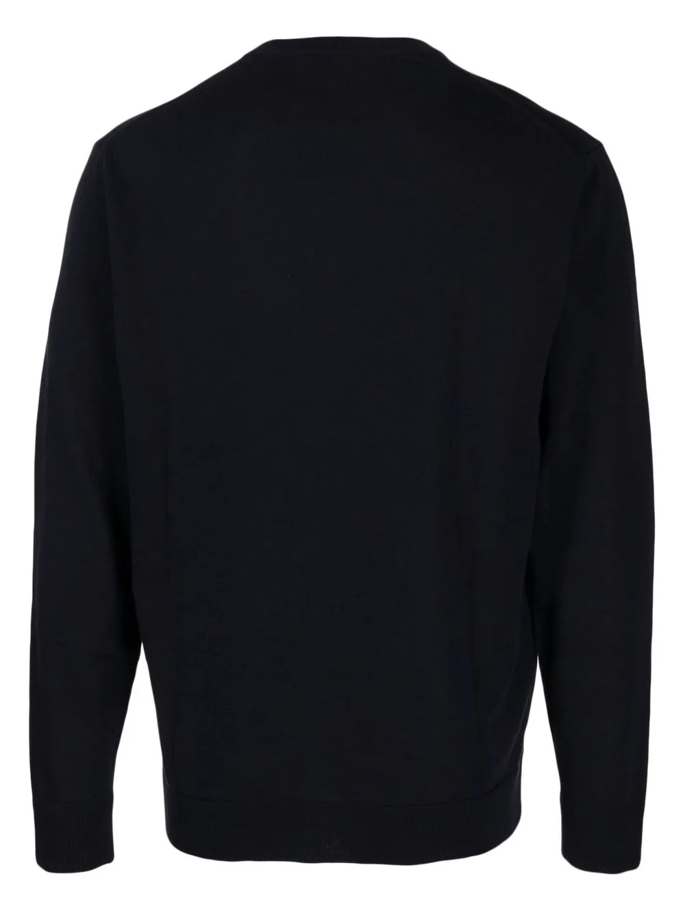Man On The Boon. Sweater met ronde hals - Blauw