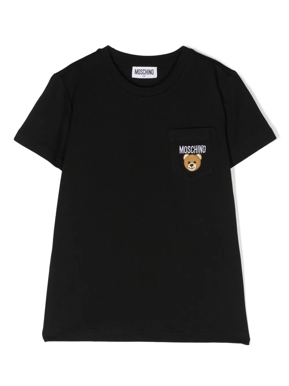 

Moschino Kids playera con motivo Teddy Bear - Negro