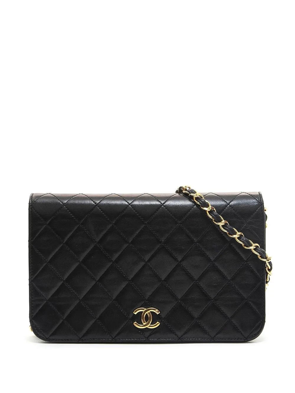 

CHANEL Pre-Owned bolsa de hombro Full Flap 1998-1999 - Negro