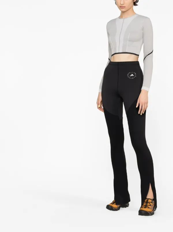 perspectief Uitstralen Regulatie Adidas By Stella McCartney logo-print high-waisted Leggings - Farfetch