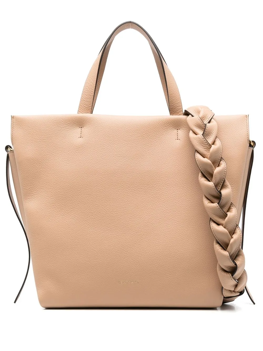 

Coccinelle braided-strap detail tote bag - Neutrals