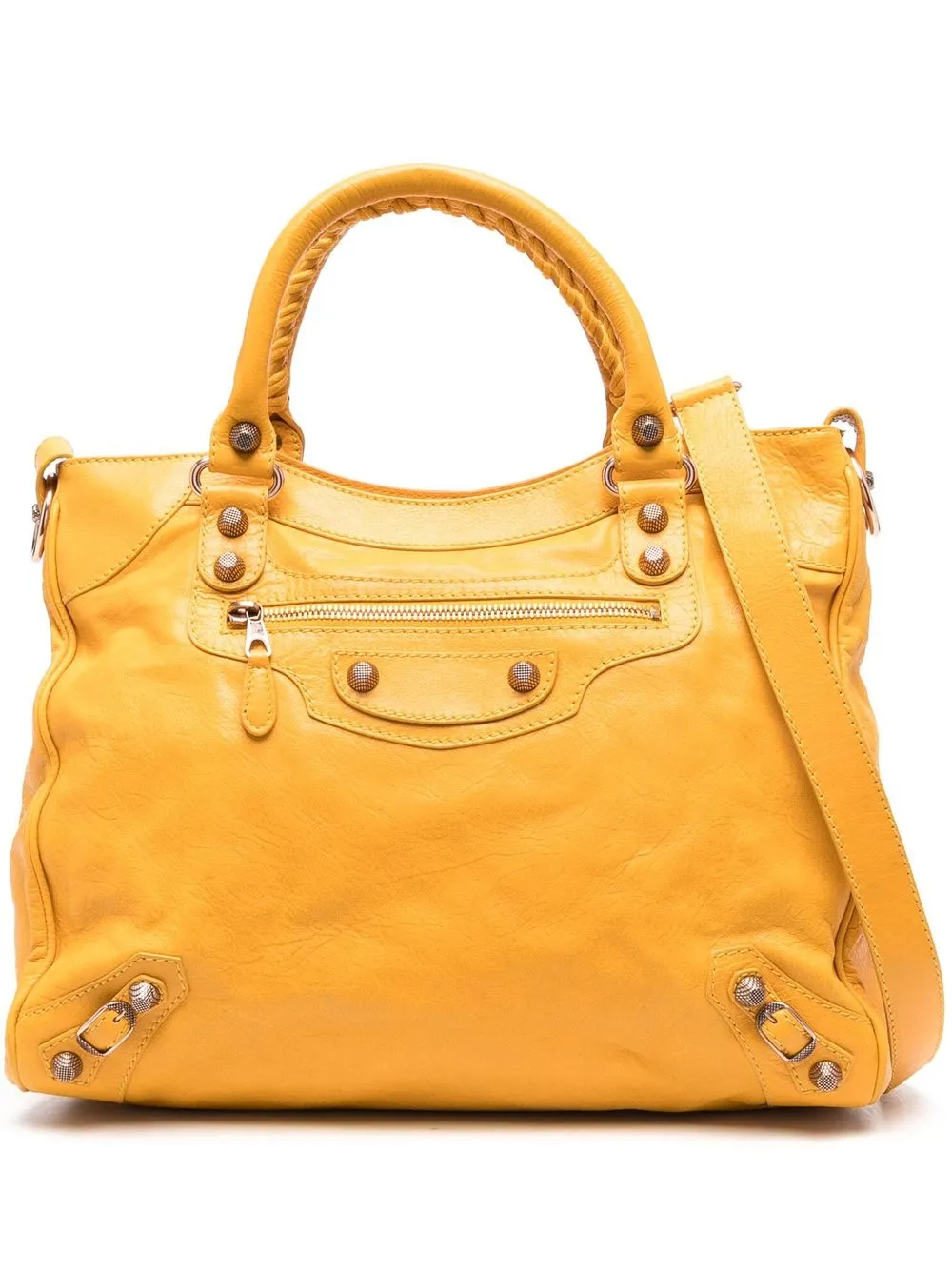 

Balenciaga Pre-Owned Motocross Classic City handbag - Yellow