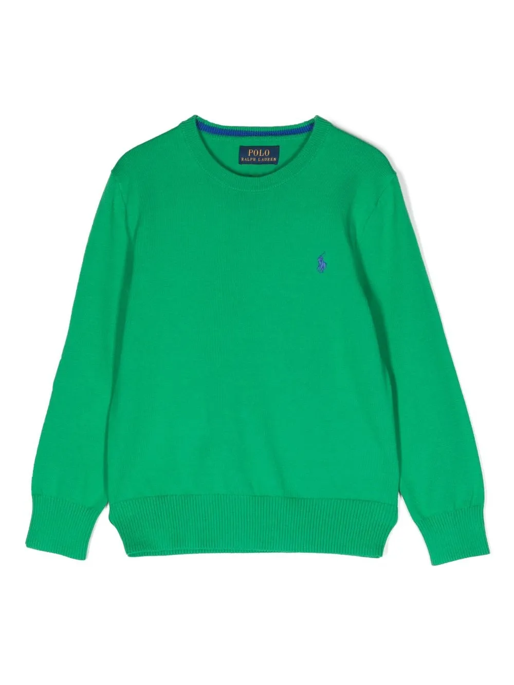 

Ralph Lauren Kids Polo Pony fine-knit jumper - Green