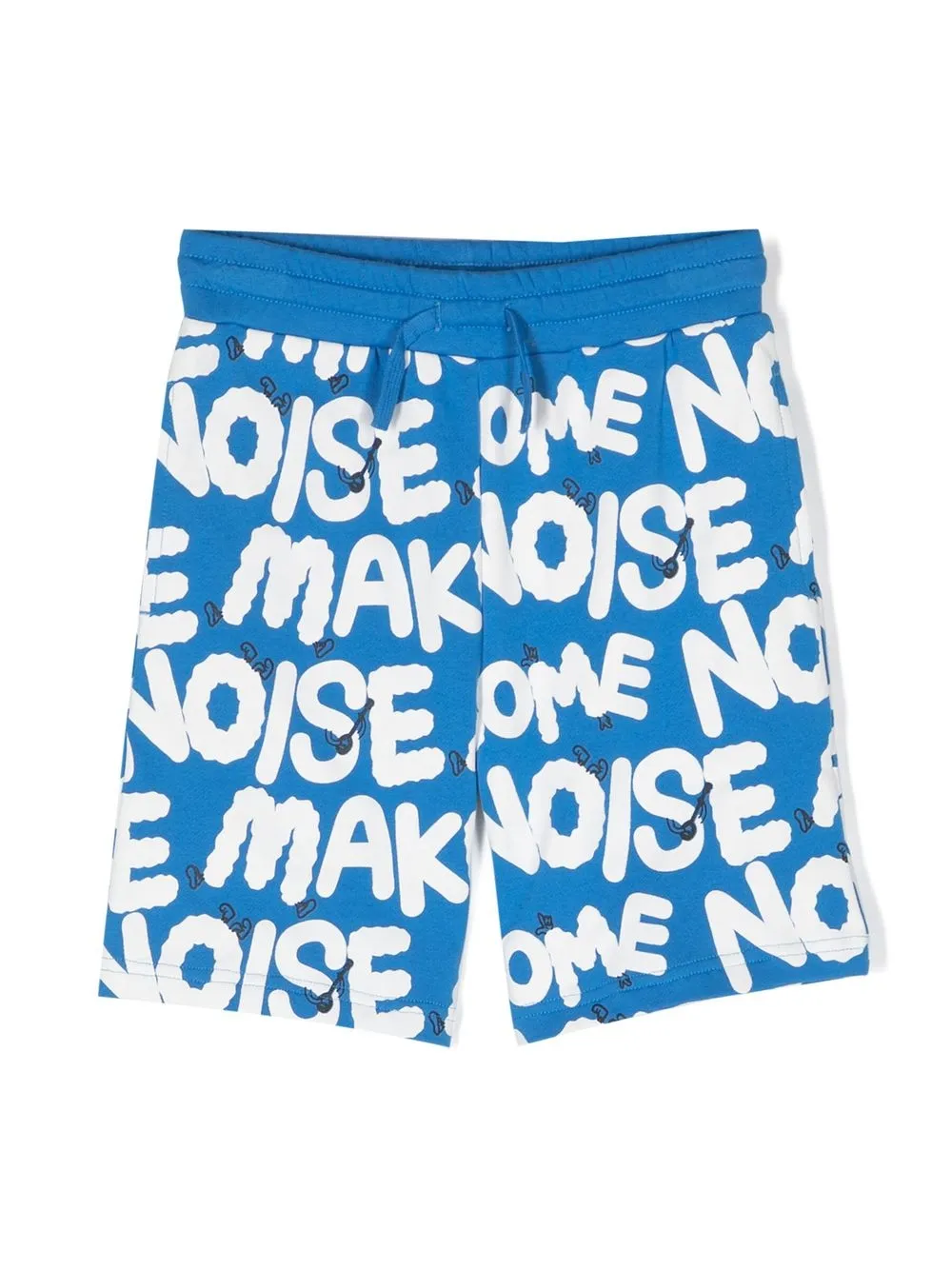 

Stella McCartney Kids graphic-print drawstring-waist shorts - Blue