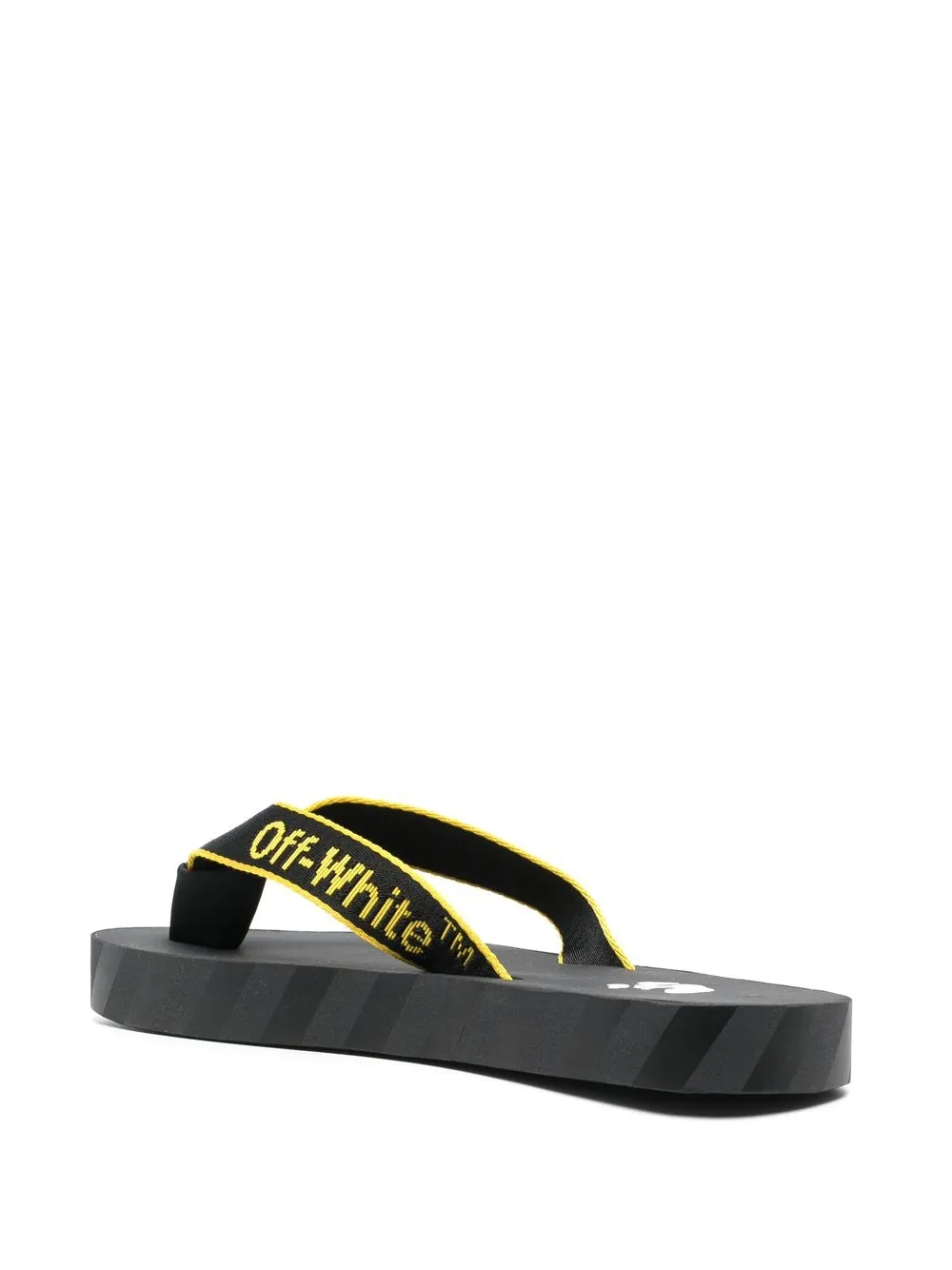 Off white flip flops 2024 sale