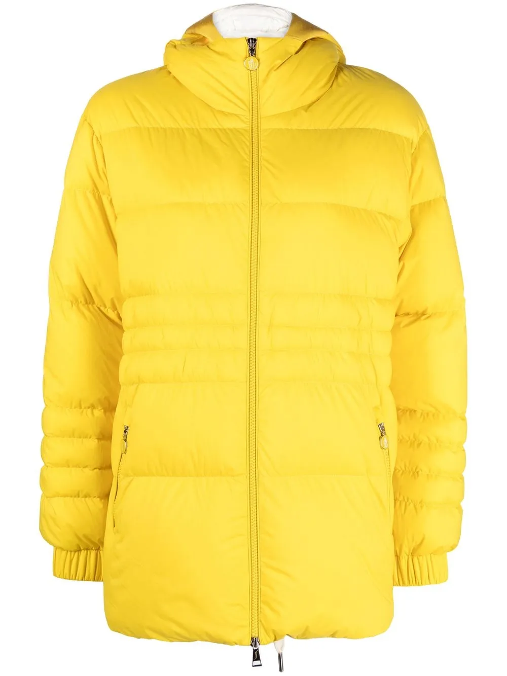 

Moncler chamarra capitonada manga larga - Amarillo