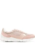 Geox mesh-panelling sneakers - Pink