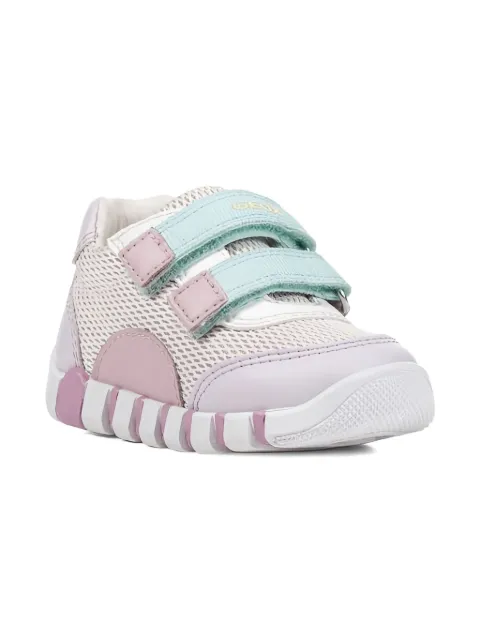 Geox Kids double-strap sneakers