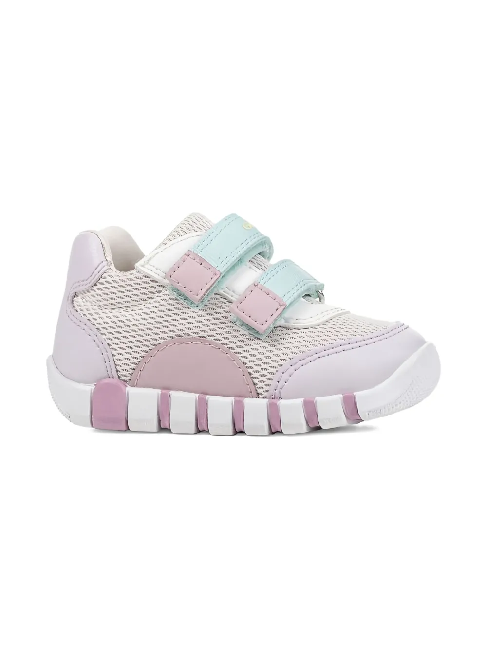 Geox Kids Sneakers met dubbele bandjes Roze