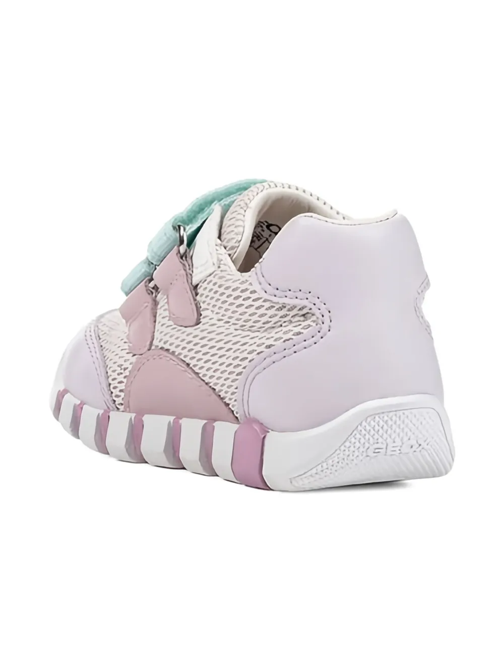 Geox Kids Sneakers met dubbele bandjes Roze