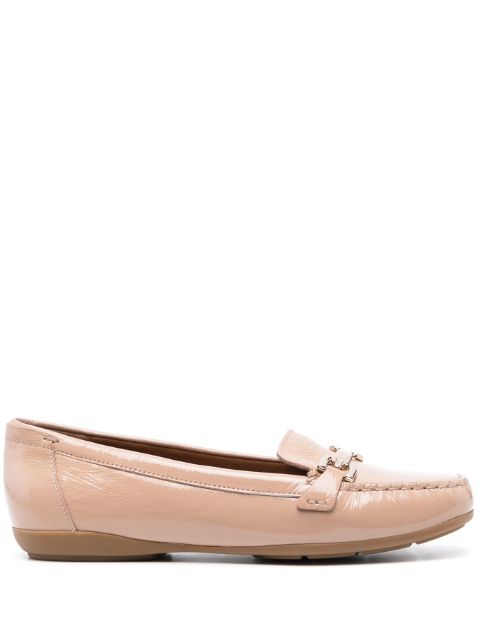 Geox - Annytah leather ballerina shoes