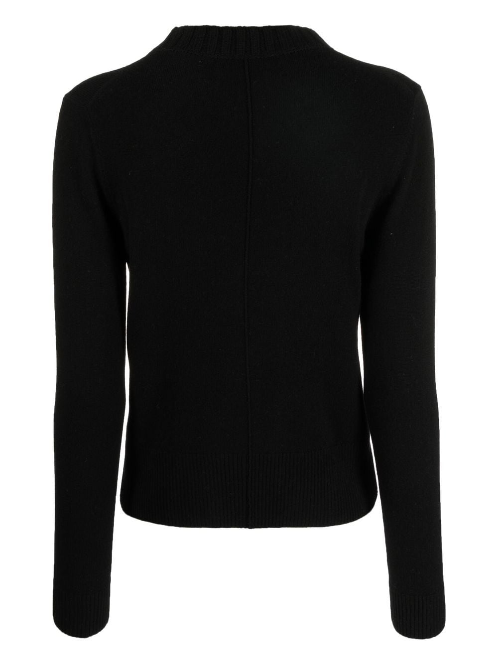 Shop Chinti & Parker Crew Neck Knitted Jumper In Schwarz