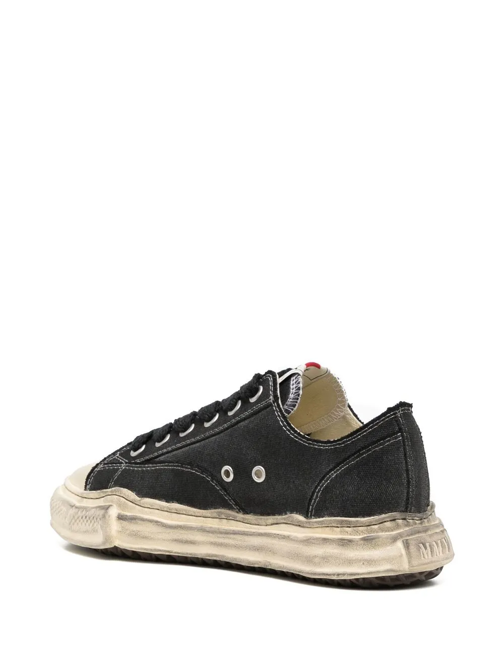 maison mihara yasuhiro distressed low top