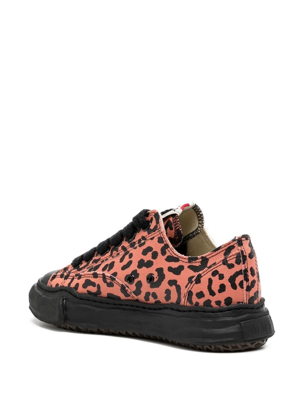 Shop Miharayasuhiro Peterson Leopard-print Sneakers In Pink