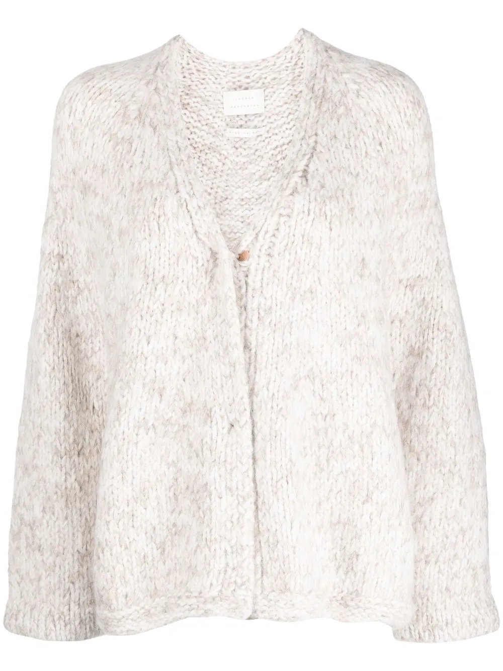 

Lauren Manoogian chunky merino knit cardigan - Neutrals