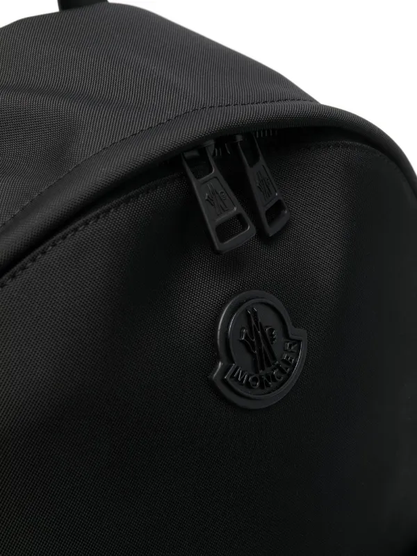 Cloth backpack Moncler Black in Cloth - 37280876