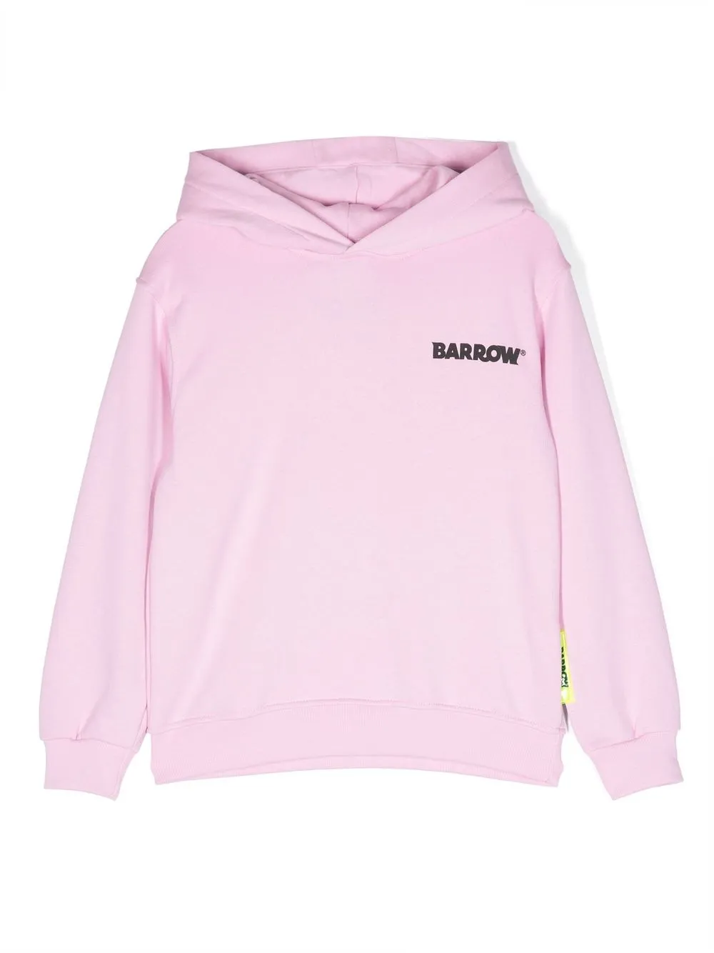 

Barrow kids logo-print long-sleeved hoodie - Pink