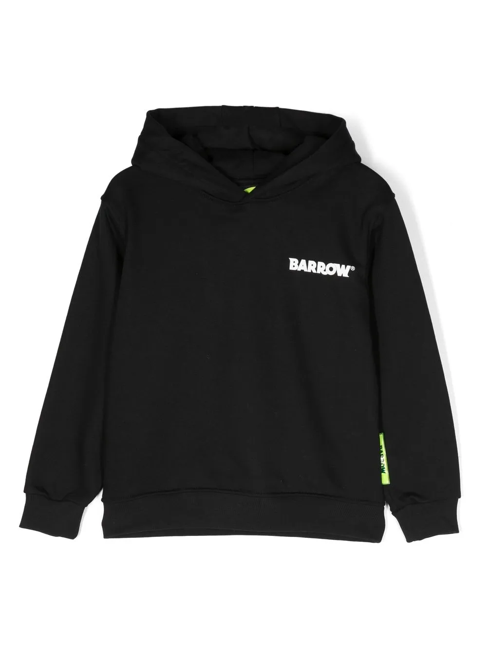 

BARROW logo-print long-sleeved hoodie - Black