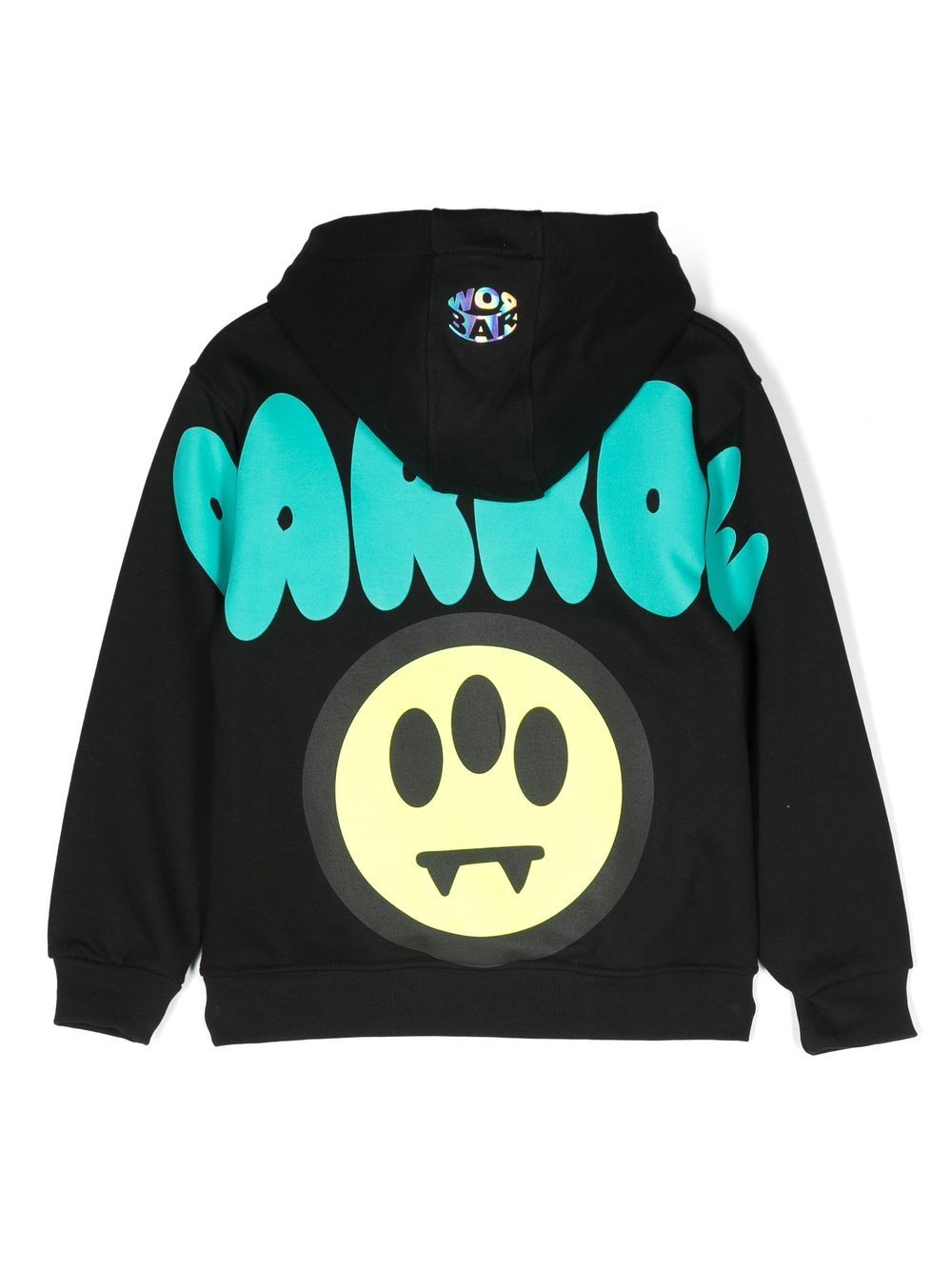 BARROW Hoodie met logoprint - Zwart