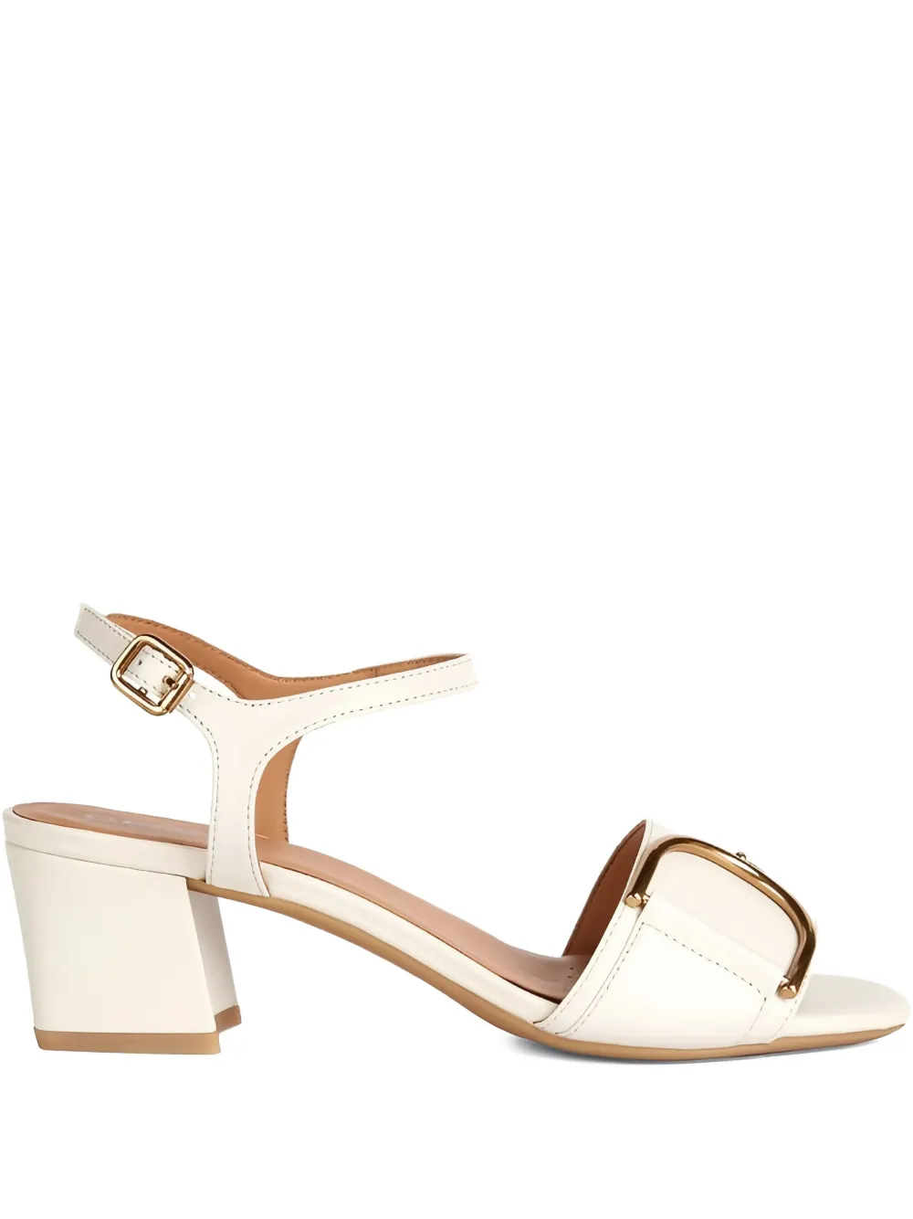 Geox 50mm Eraklia sandals | White | Image 1