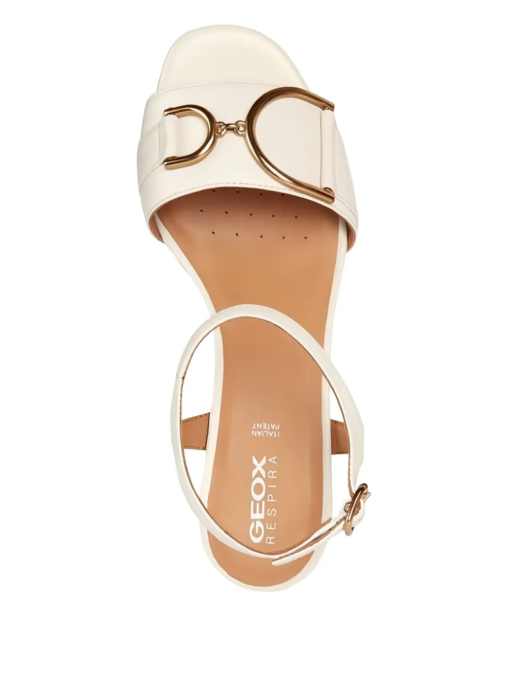Geox 50 mm Eraklia sandalen Wit