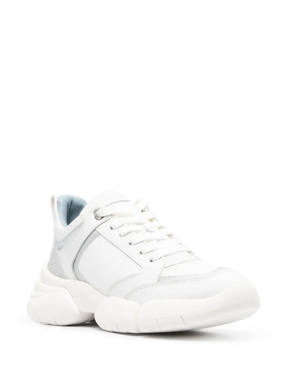 Geox Sneakers met gestapelde zool - Wit
