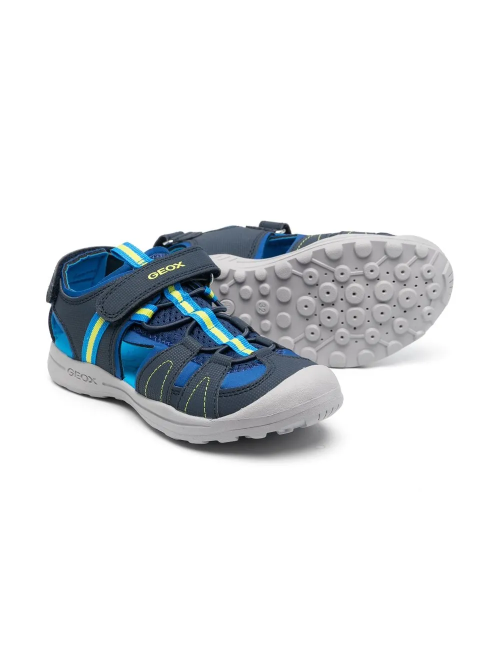 Geox Kids Vaniett sandalen met gesloten neus - Blauw