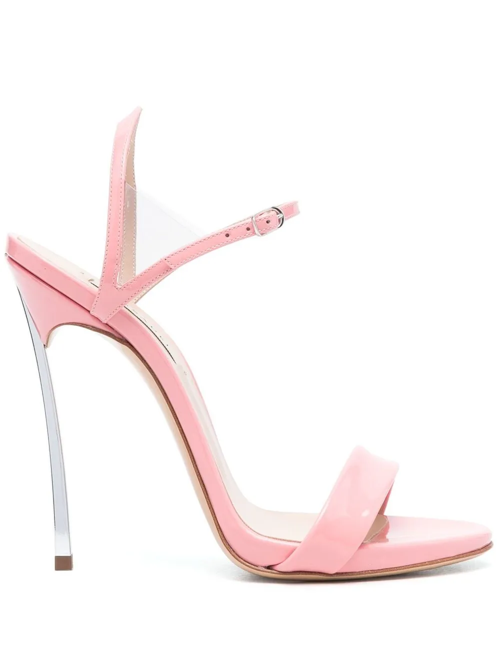 

Casadei strappy 140mm leather sandals - Pink