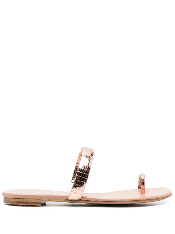 Casadei flip flops hot sale