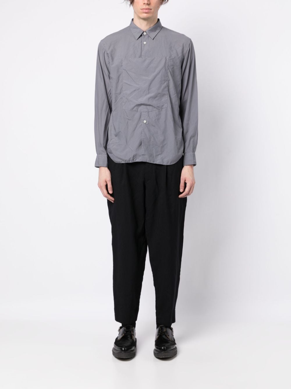 Comme Des Garçons Homme Deux Cropped broek - Zwart