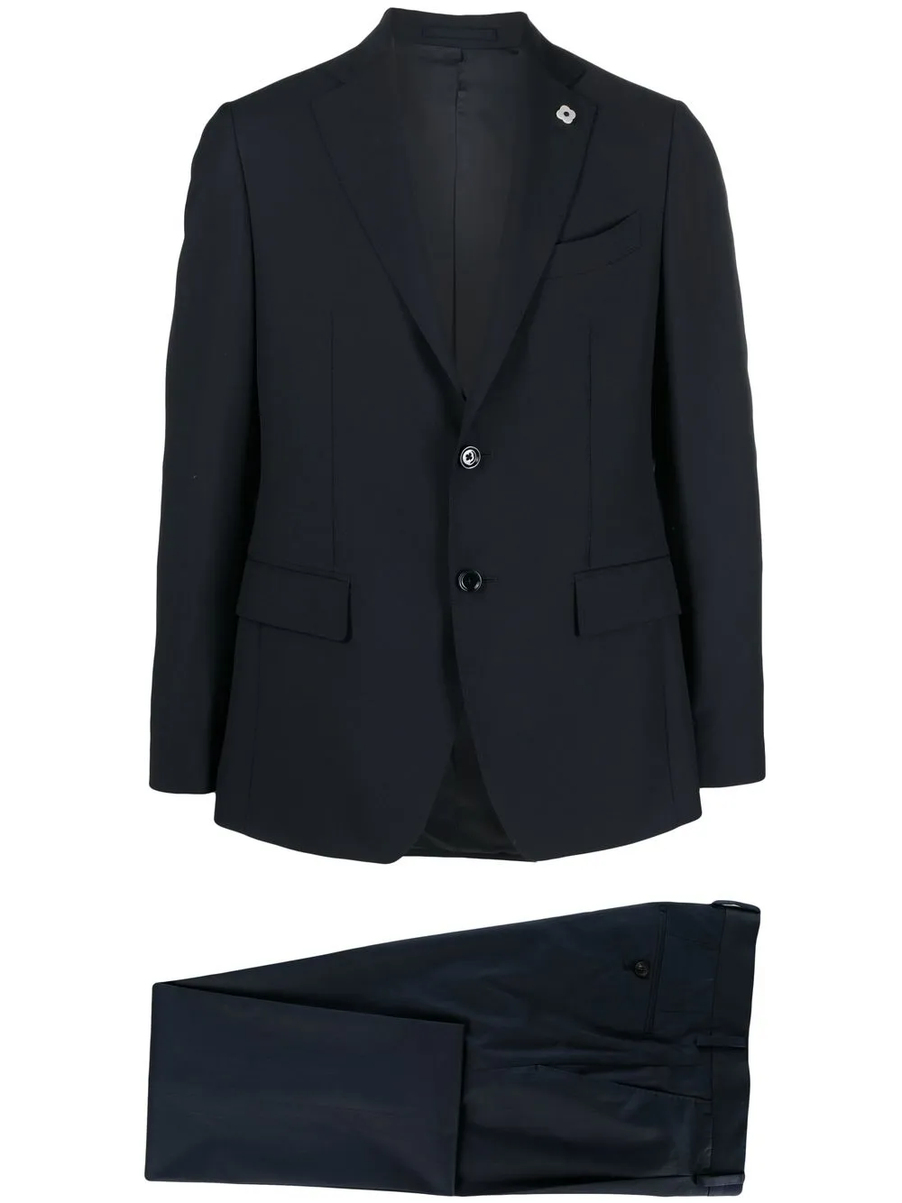 

Lardini single-breasted wool suit - Blue