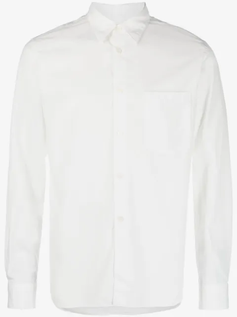 Comme des Garçons Homme Plus chest-pocket long-sleeve shirt 