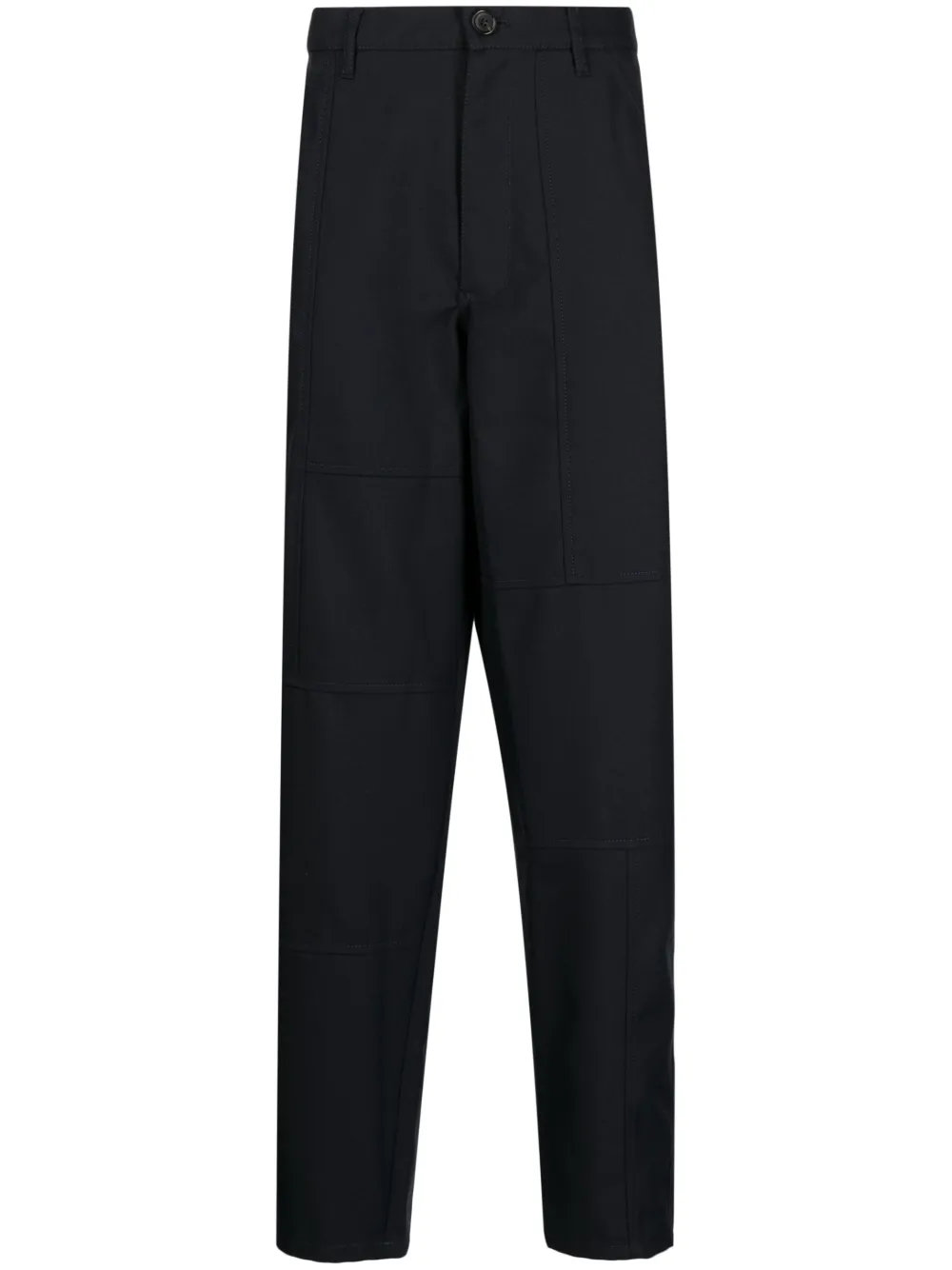 Comme Des Garçons Shirt panelled tailored trousers - Blue