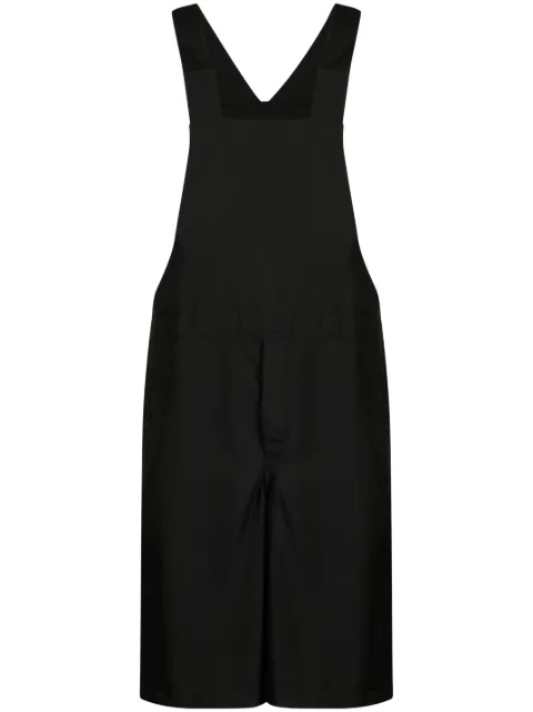 Comme Des Garçons Shirt knee-length knitted overalls