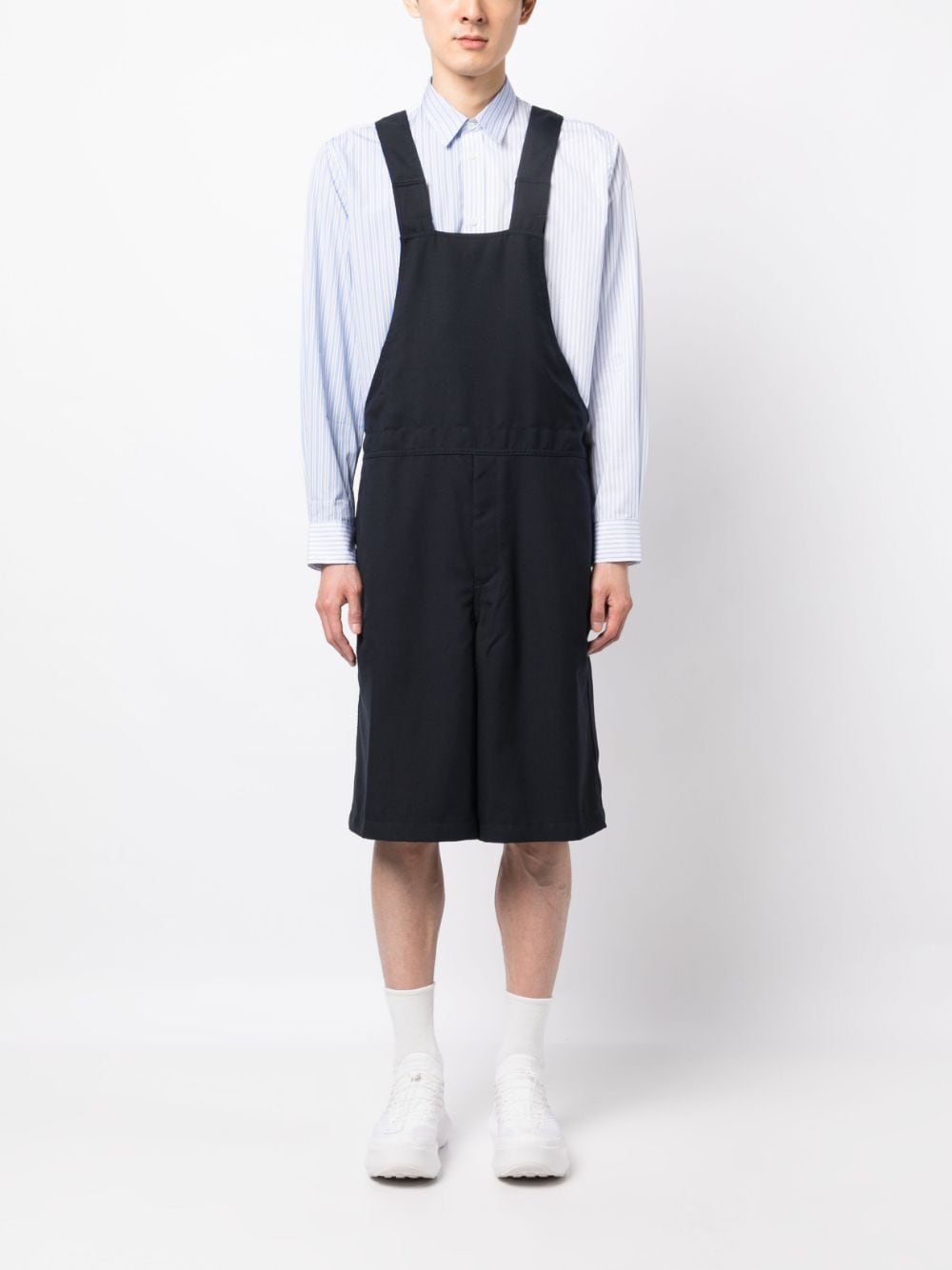 Comme Des Garçons Shirt Gebreide overall - Blauw