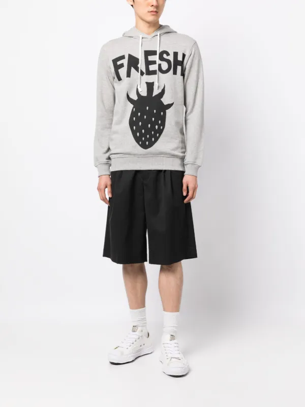 Comme Des Garçons Shirt グラフィック パーカー | グレー