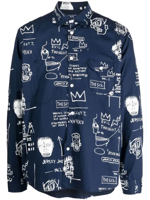 Junya Watanabe MAN Overhemd met print