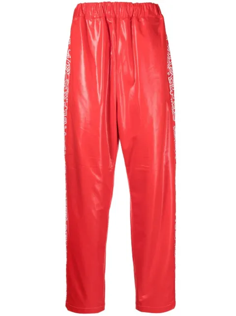 Junya Watanabe MAN pants con estampado gráfico