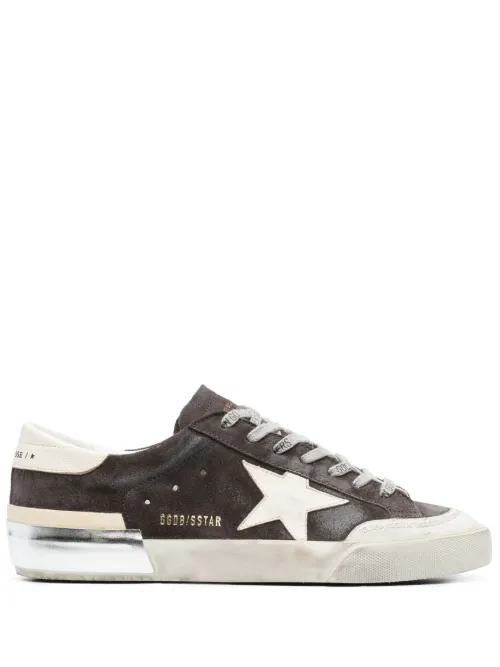 Baskets Super-Star en daim - Golden Goose - Modalova