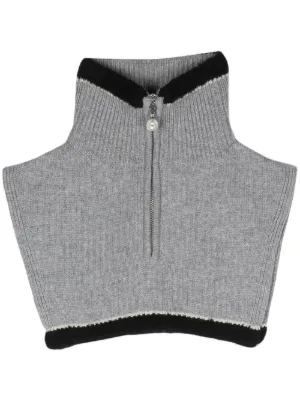 MERYLL ROGGE Hood With Sleeves And Scarf | Grey | FARFETCH UK