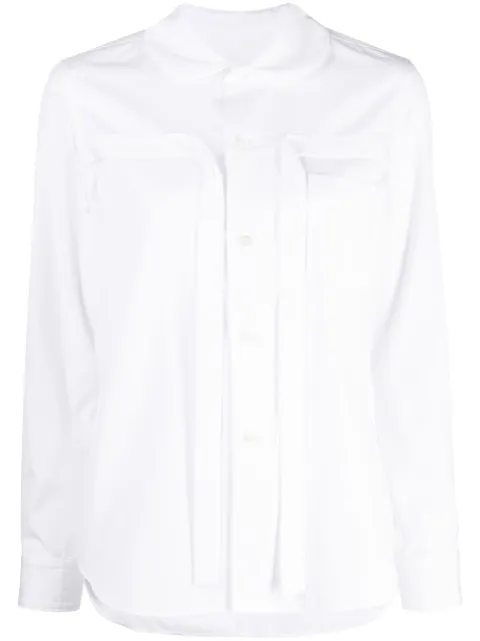 Comme Des Garçons Girl Hemd mit Schleife