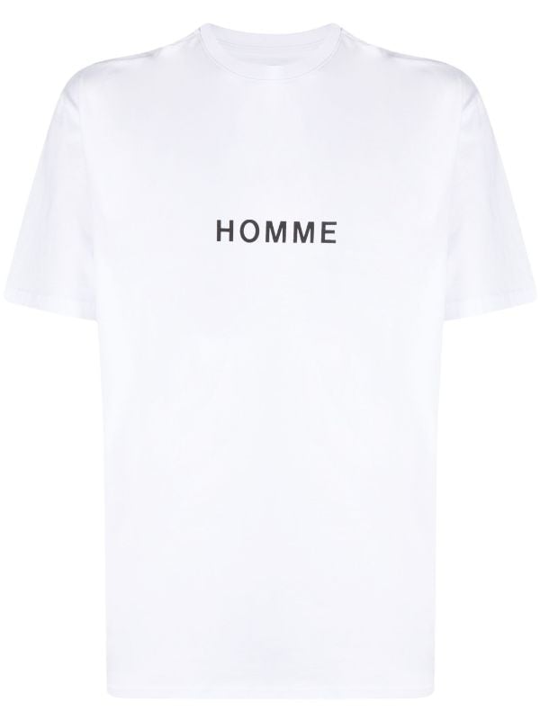 Comme Des Garçons Homme short-sleeve Cotton T-shirt - Farfetch