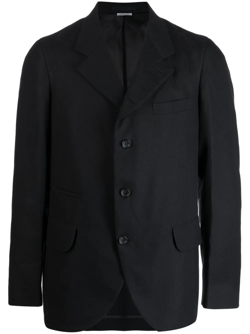 Comme Des Garçons Homme Deux Single-breasted Blazer In Black | ModeSens