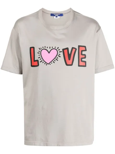 Junya Watanabe MAN playera con estampado gráfico